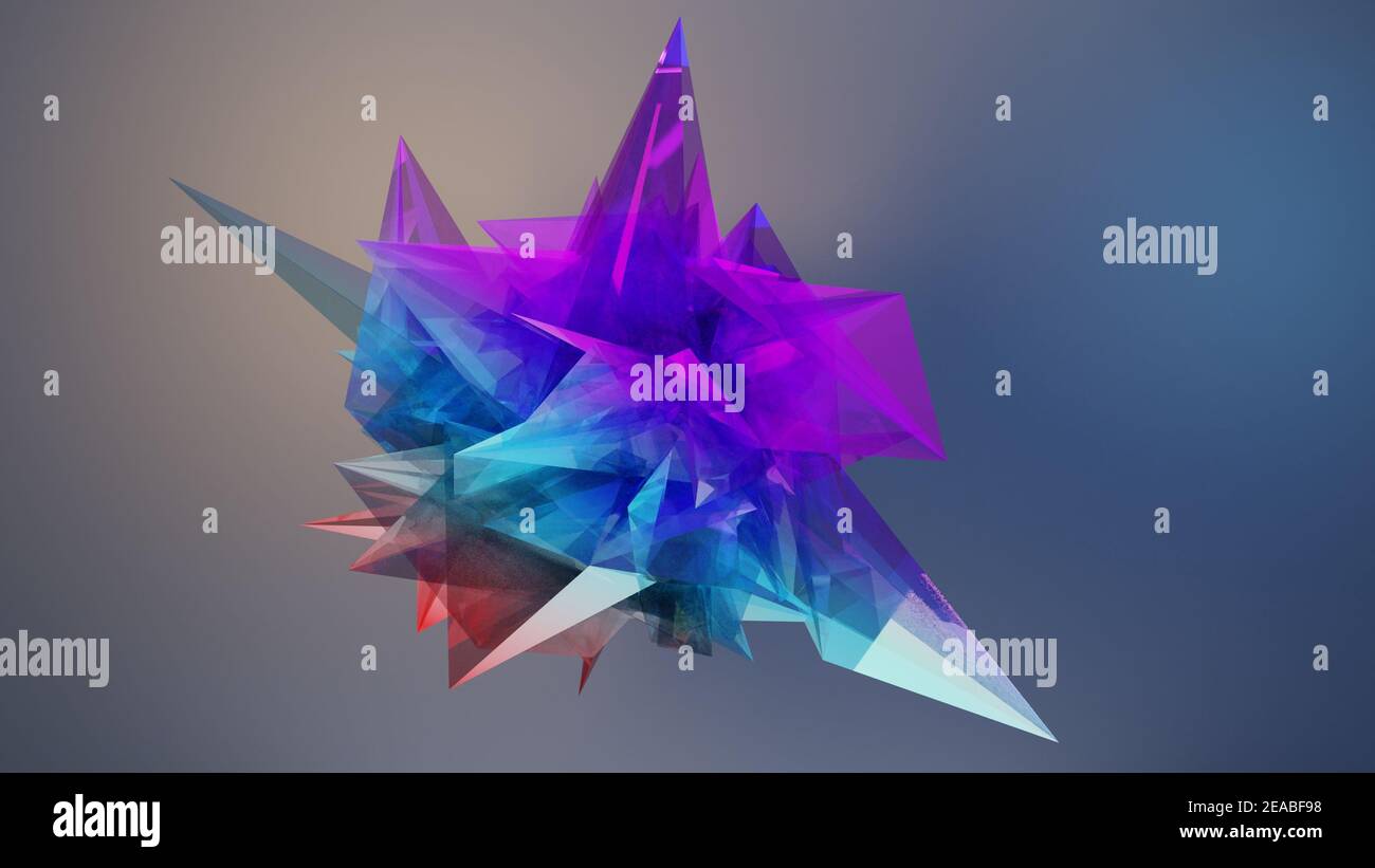 Polygon futuristic backdrop hi-res stock photography and images - Alamy