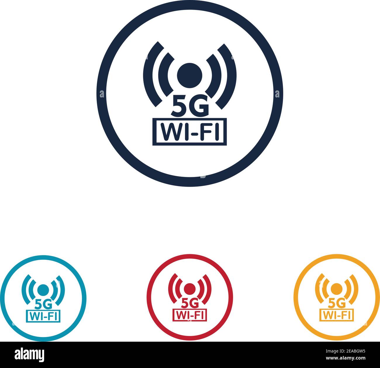 5g logo sign vector templateVector technology icon network sign 5G ...