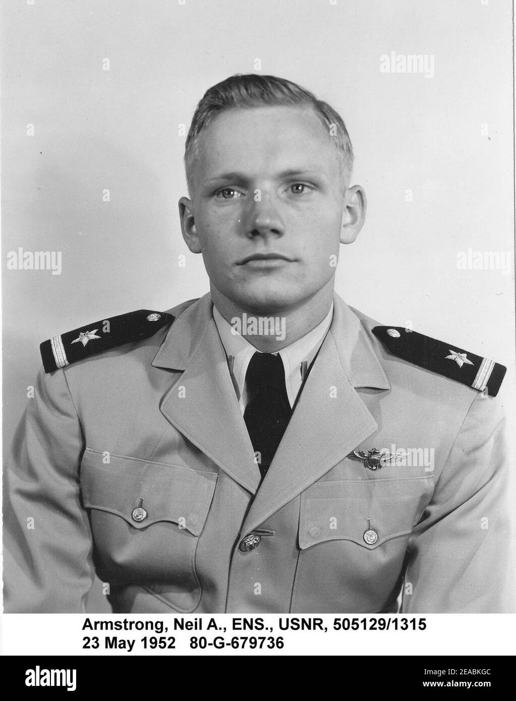 Neil Armstrong 23 May 1952 Stock Photo Alamy