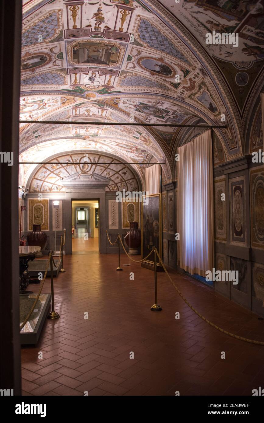 Museum in the Pitti Palace Stock Photo