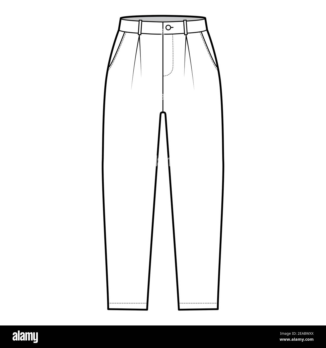 【COAP】 [Made] Drawing ribbon pants Techwear Ribbon pants