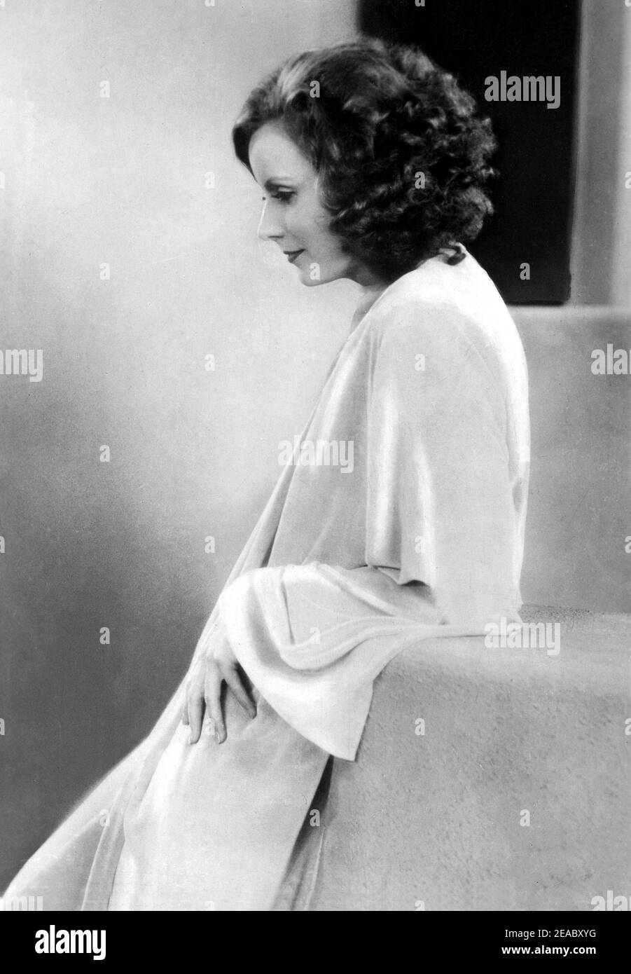 https www alamy com 1931 usa the movie actress greta garbo in inspiration la modella by clarence brown from the novel sapho by alphonse daudet mgm film movie cinema portrait profilo profile archivio gbb image402247652 html