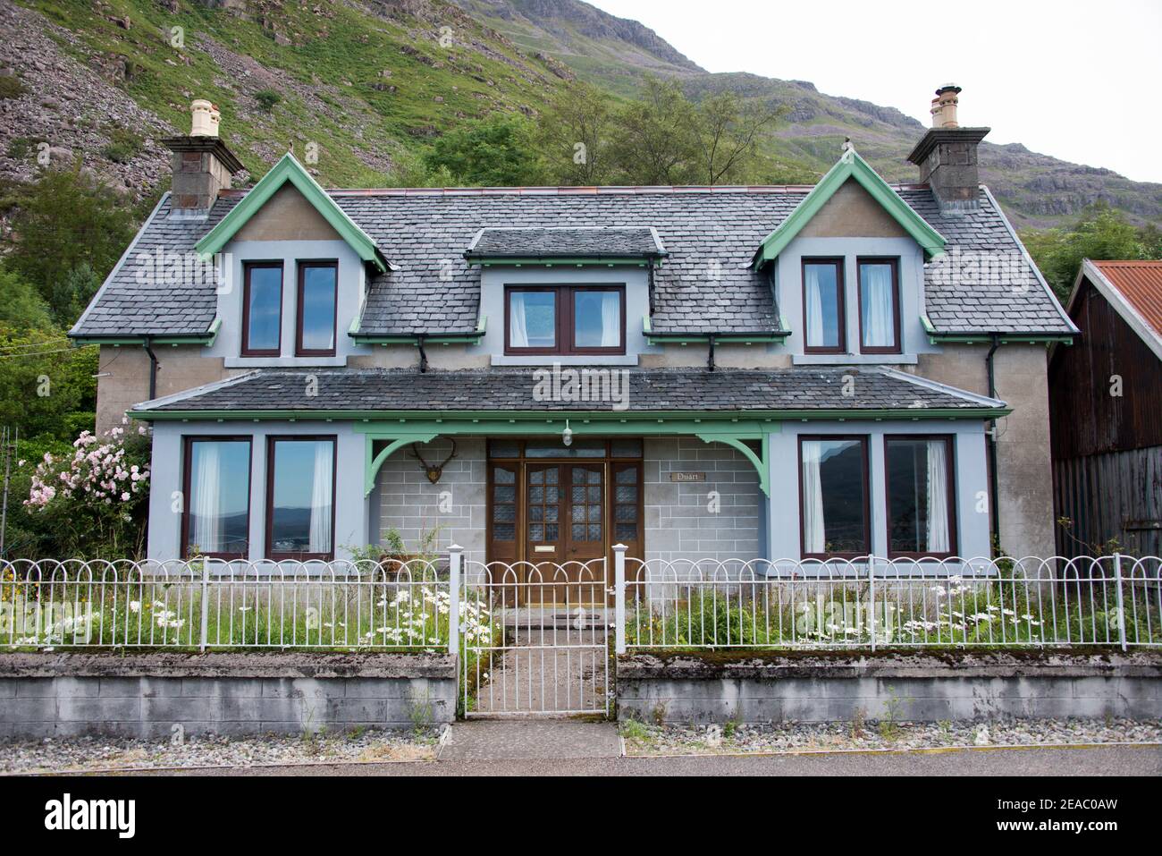 Country house in the Scottish Highlands Stock Photo - Alamy