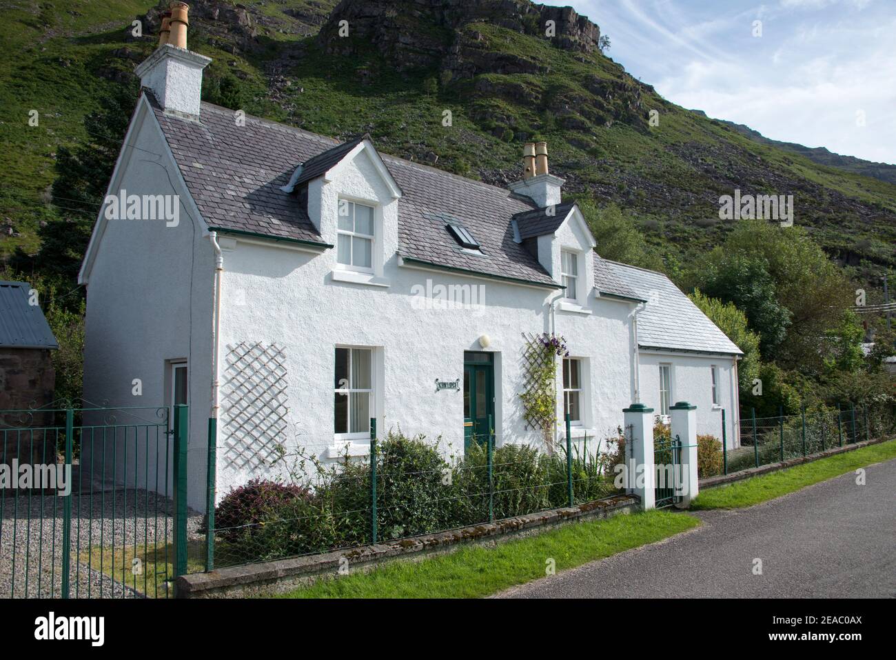 Country house in the Scottish Highlands Stock Photo - Alamy