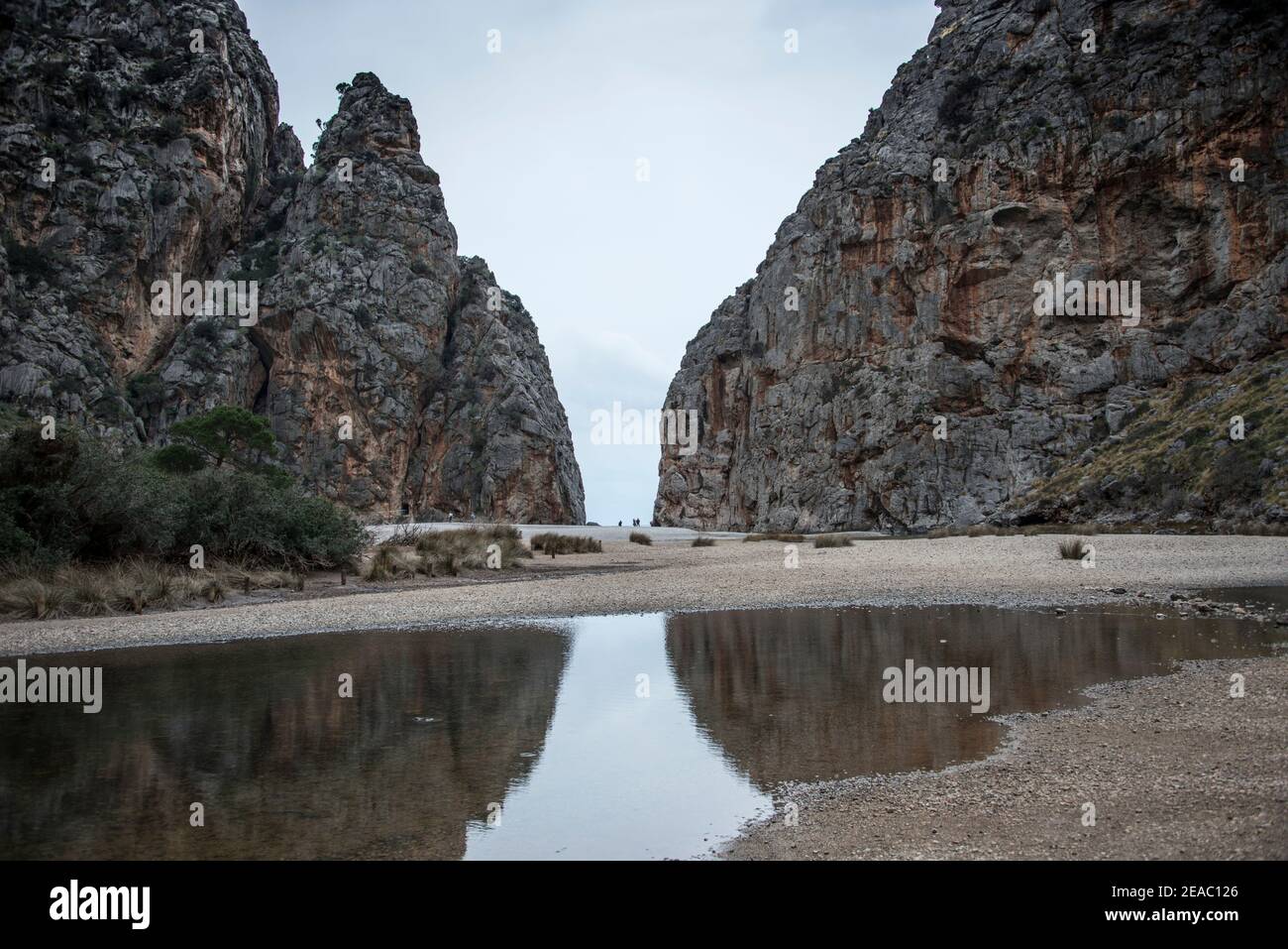 Torrent de Pareis, Mallorca Stock Photo