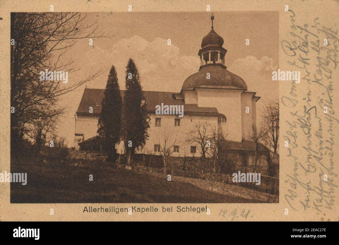 Neurode Neurode, Schlesien - Allerheiligenkapelle bei Schlegel Stock Photo - Alamy