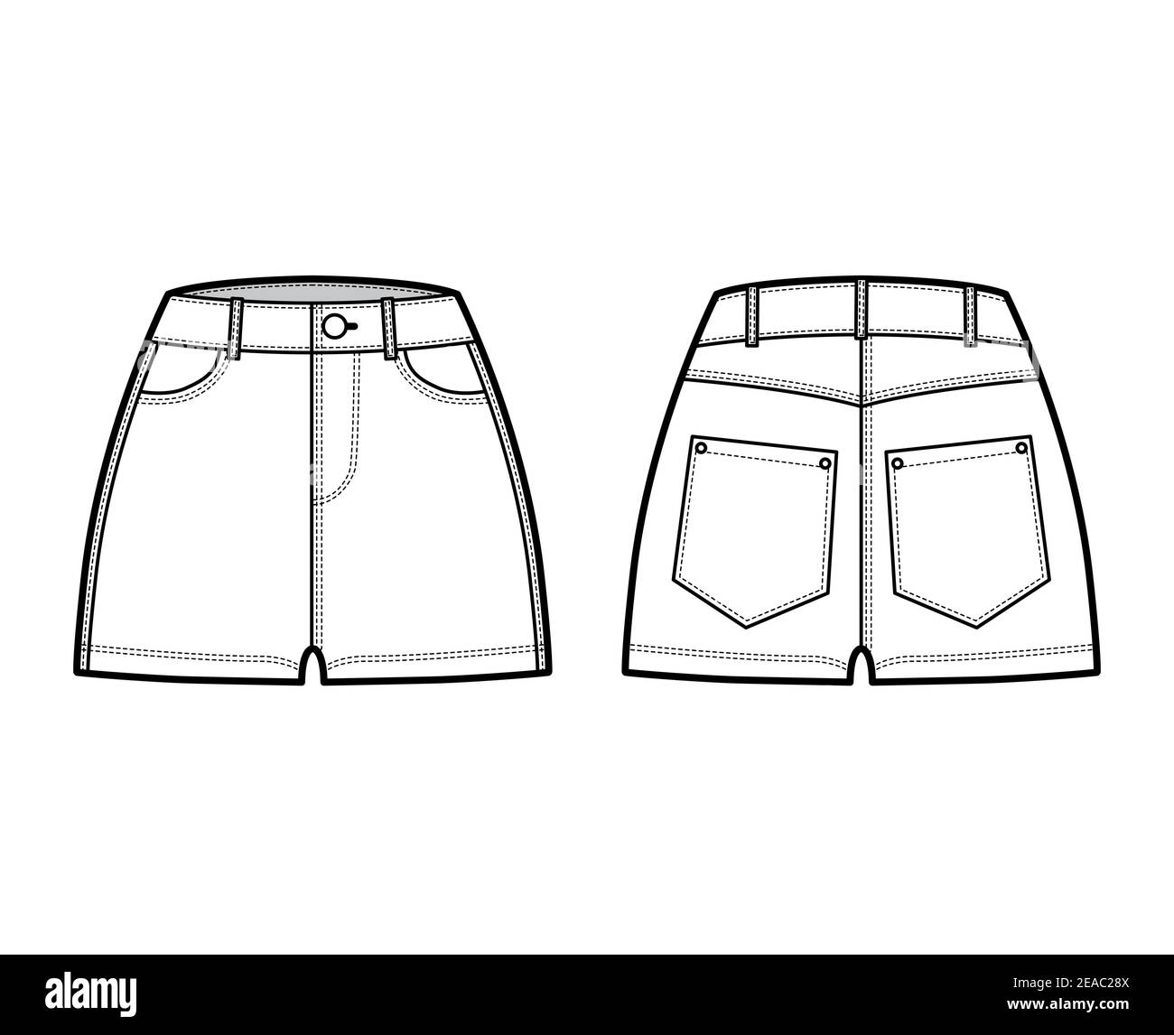 Black short shorts hot pants hires stock photography and images Alamy