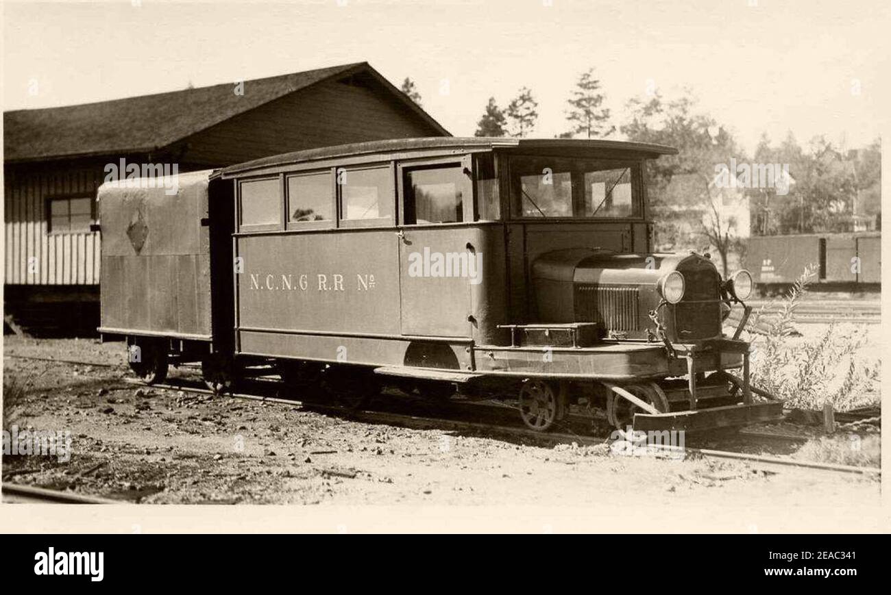 Nevada County Narrow Gauge Railroad Stock Photo Alamy