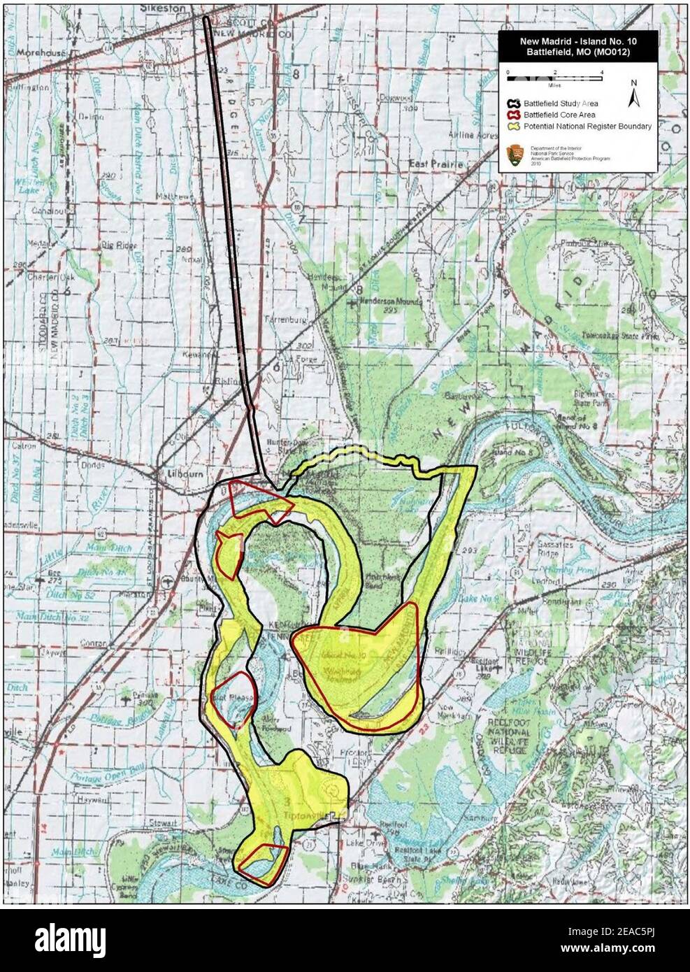 Lilbourn Mo Map