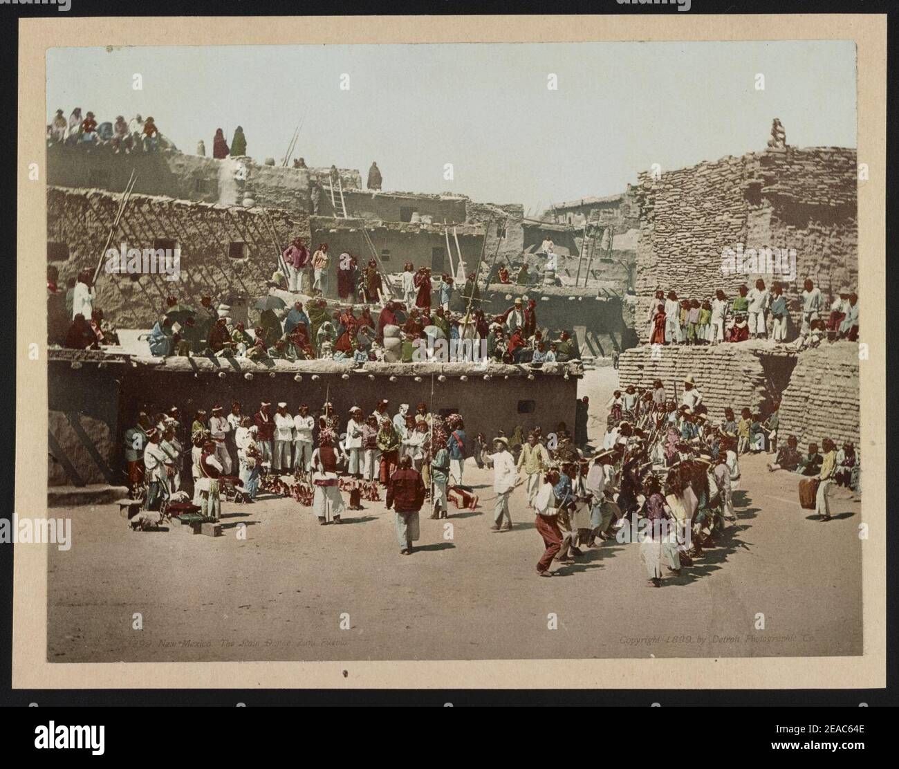 New Mexico. The Rain Dance. Zuni Pueblo Stock Photo Alamy