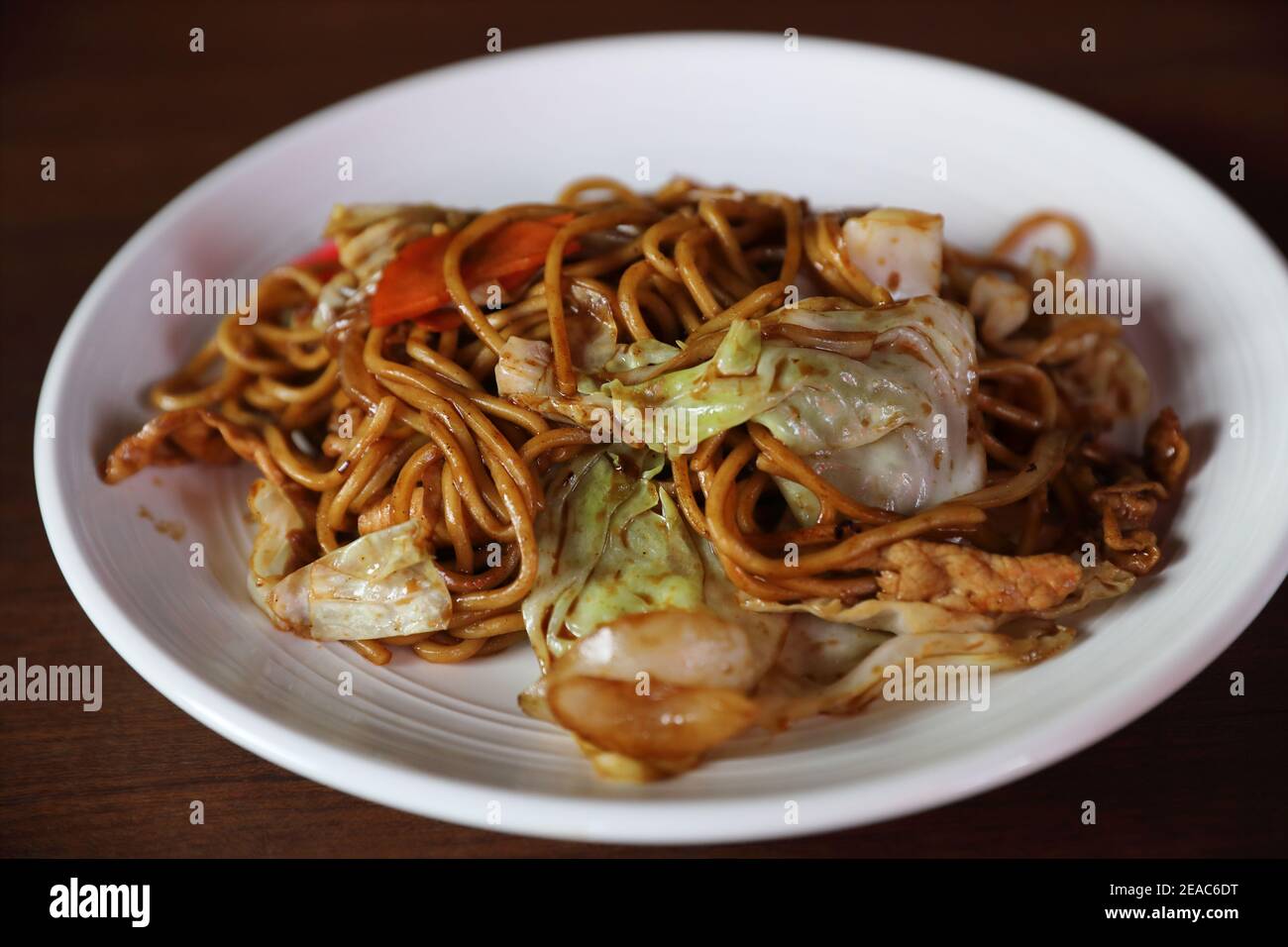 Yakisoba , Fried noodle japanese style Stock Photo - Alamy