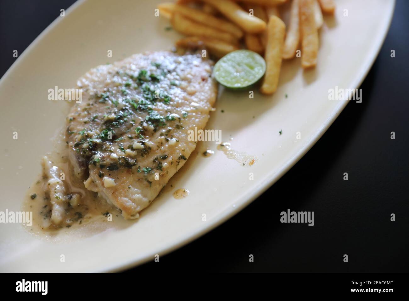 Halibut fillet hires stock photography and images Alamy