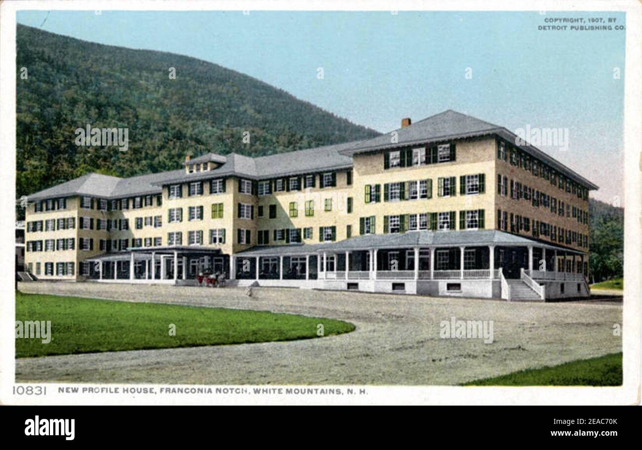 New Profile House, Franconia Notch Stock Photo Alamy