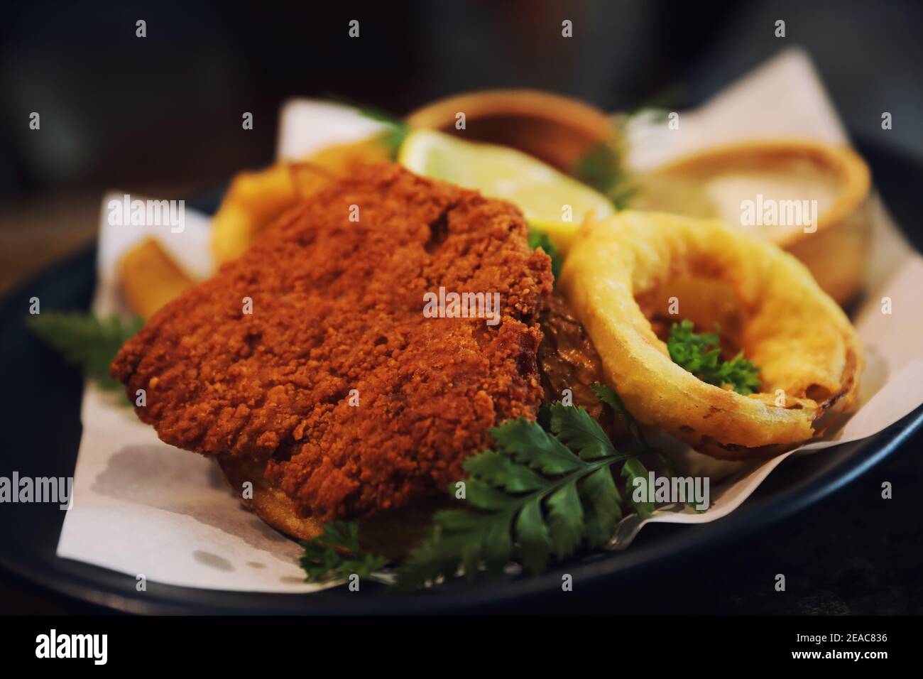 Fish and chips , british food Stock Photo - Alamy