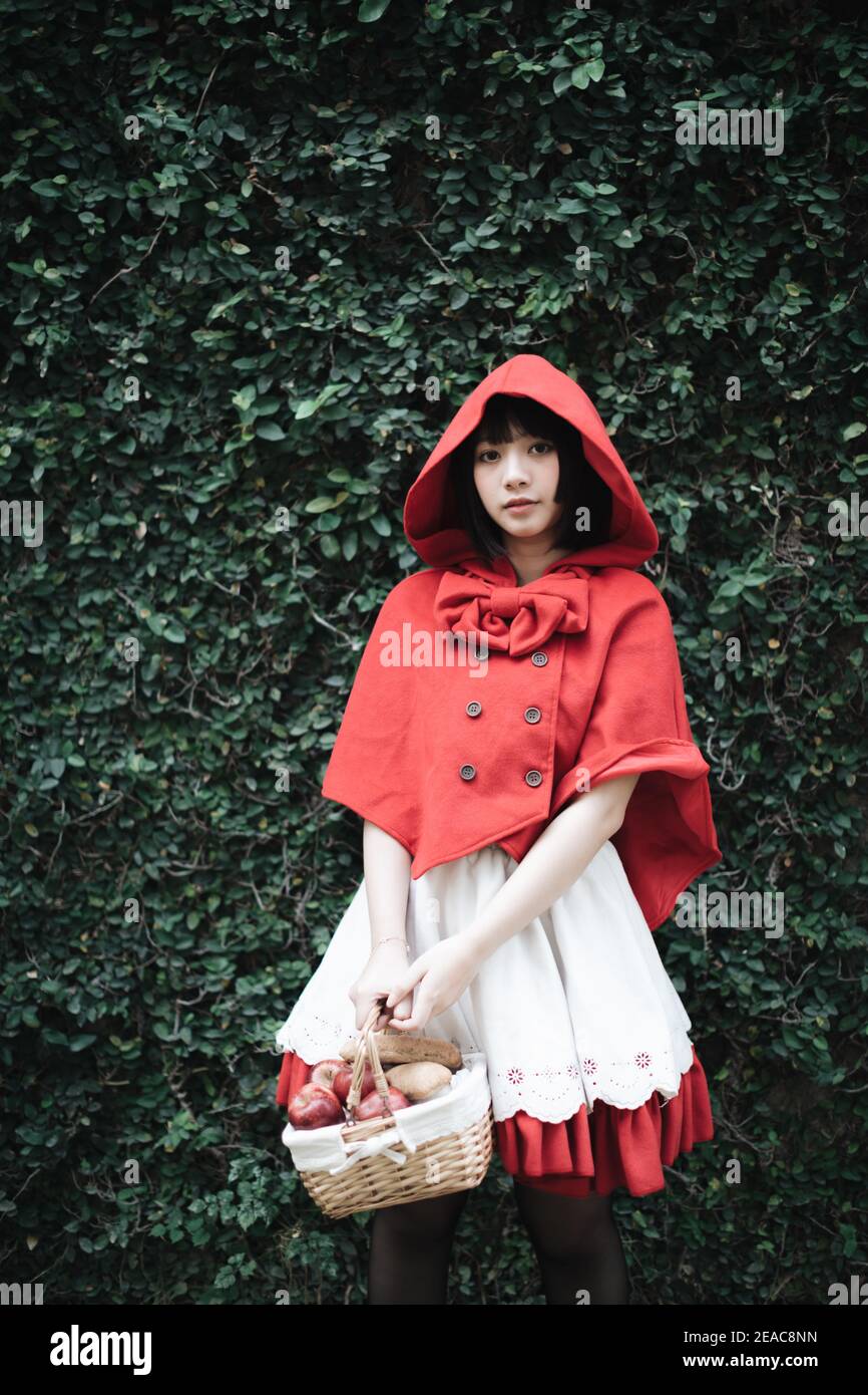 modest little red riding hood costume