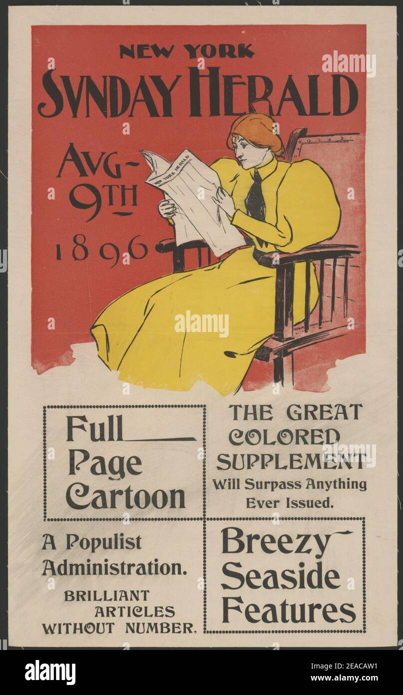 New york sunday herald hires stock photography and images Alamy