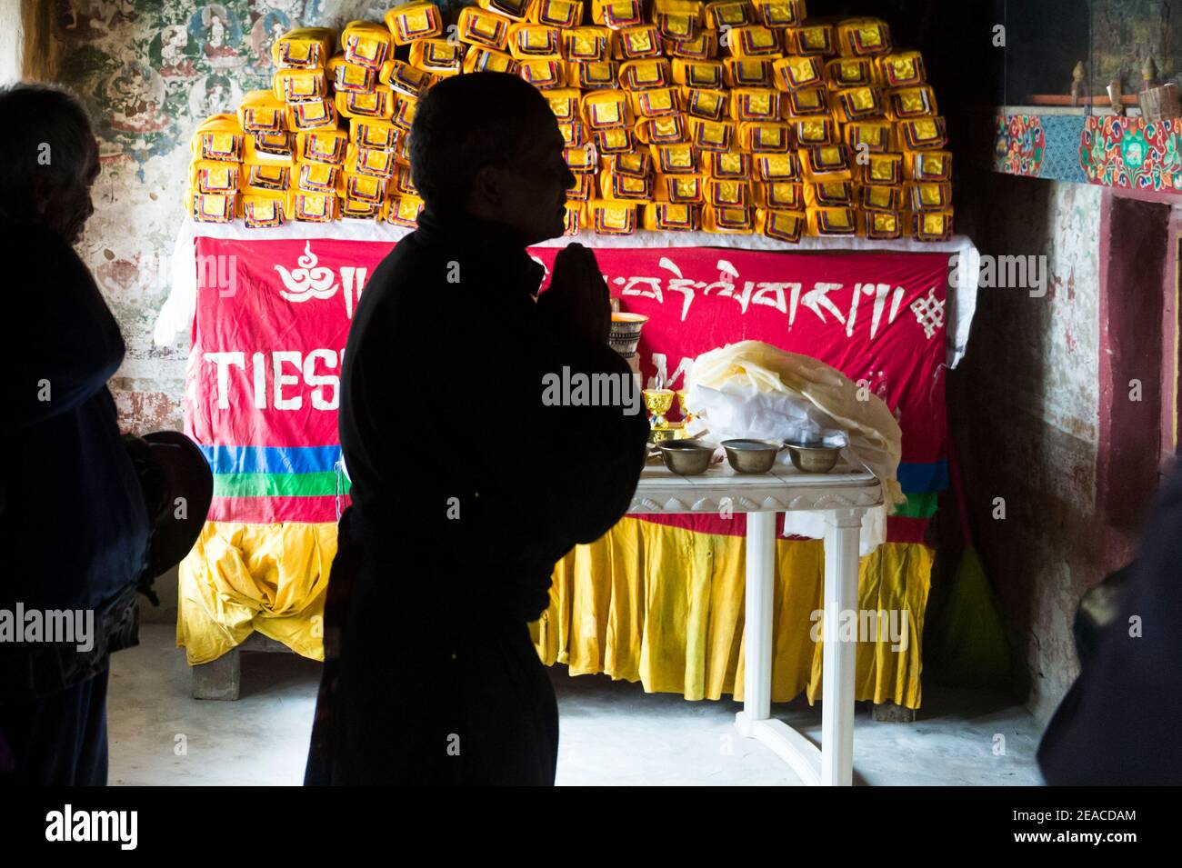 The Sani Gompa Monastery Stock Photo Alamy