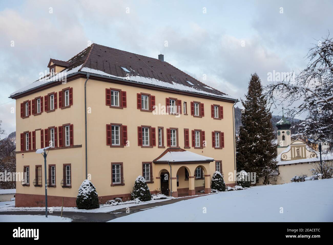 Stauffenberg Castle Lautlingen Swabian Alb, Claus Schenk Graf von Stauffenberg, Hitler bomber, memorial Stock Photo