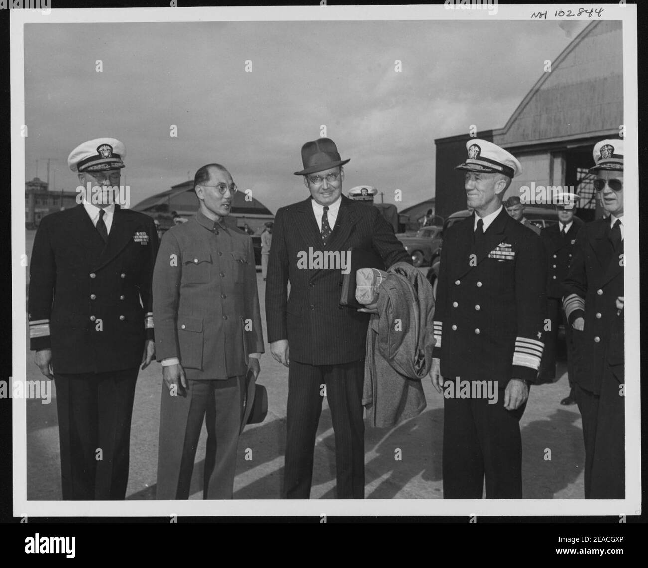 NH 102844 Assistant Secretary of the Navy W. John Kenney. Stock Photo