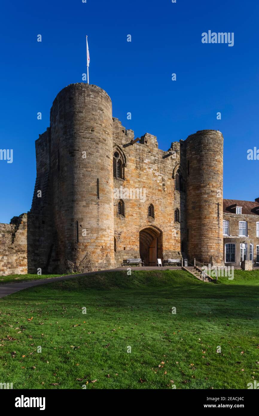 England, Kent, Tonbridge, Tonbridge Castle Gatehouse Stock Photo Alamy
