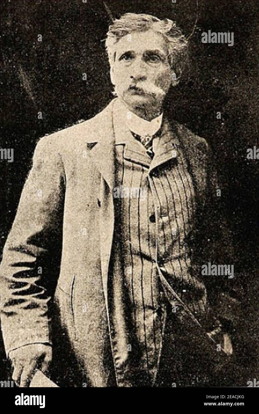 Nicanor Plaza en 1914 Stock Photo Alamy