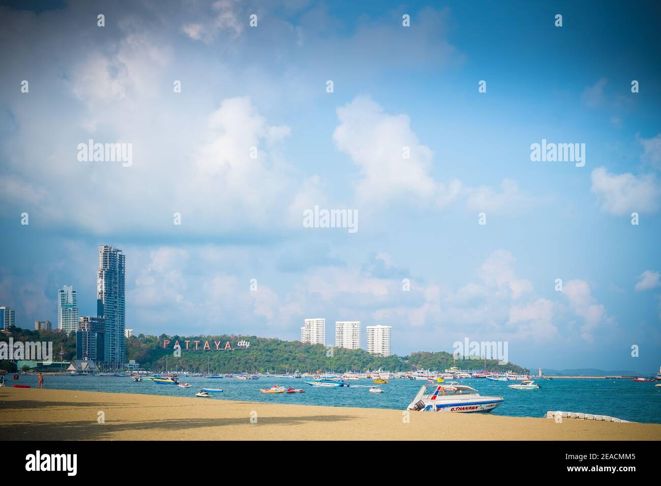 Pattaya city billboard hires stock photography and images Alamy