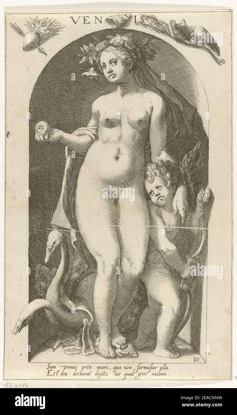 Nicolaas Braeu - Venus, 1598. Stock Photo