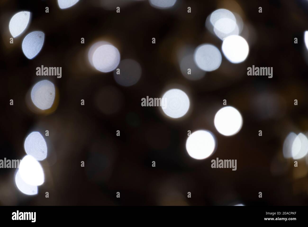 Abstract background with white lights. Stock Photo