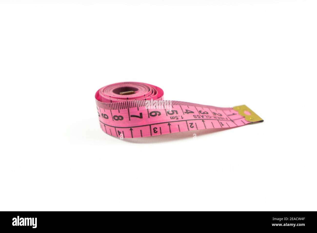 Pink tape measure hi-res stock photography and images - Alamy