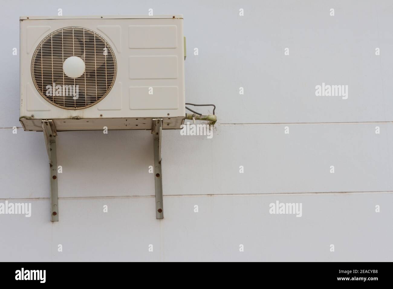 Air Condensing Unit outside the building Stock Photo Alamy