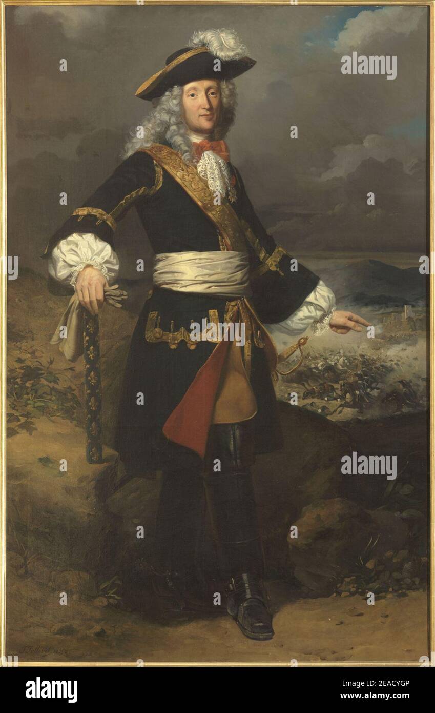 Nicolas Catinat, seigneur de Saint-Gratien. Stock Photo