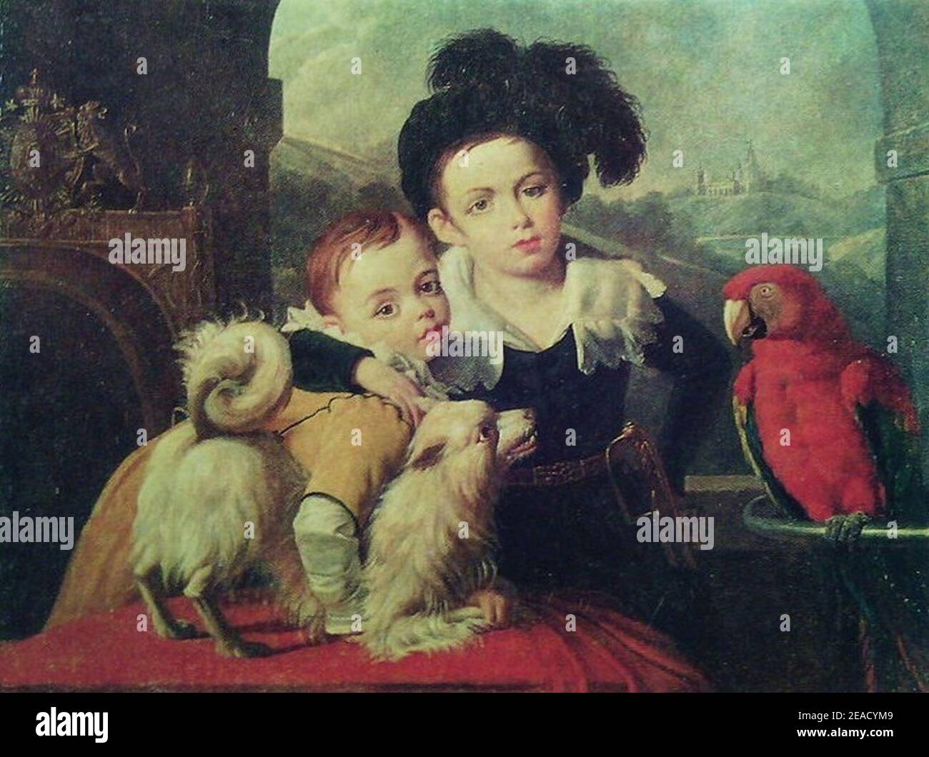 Nicolas de Courteille 1819 Stock Photo Alamy