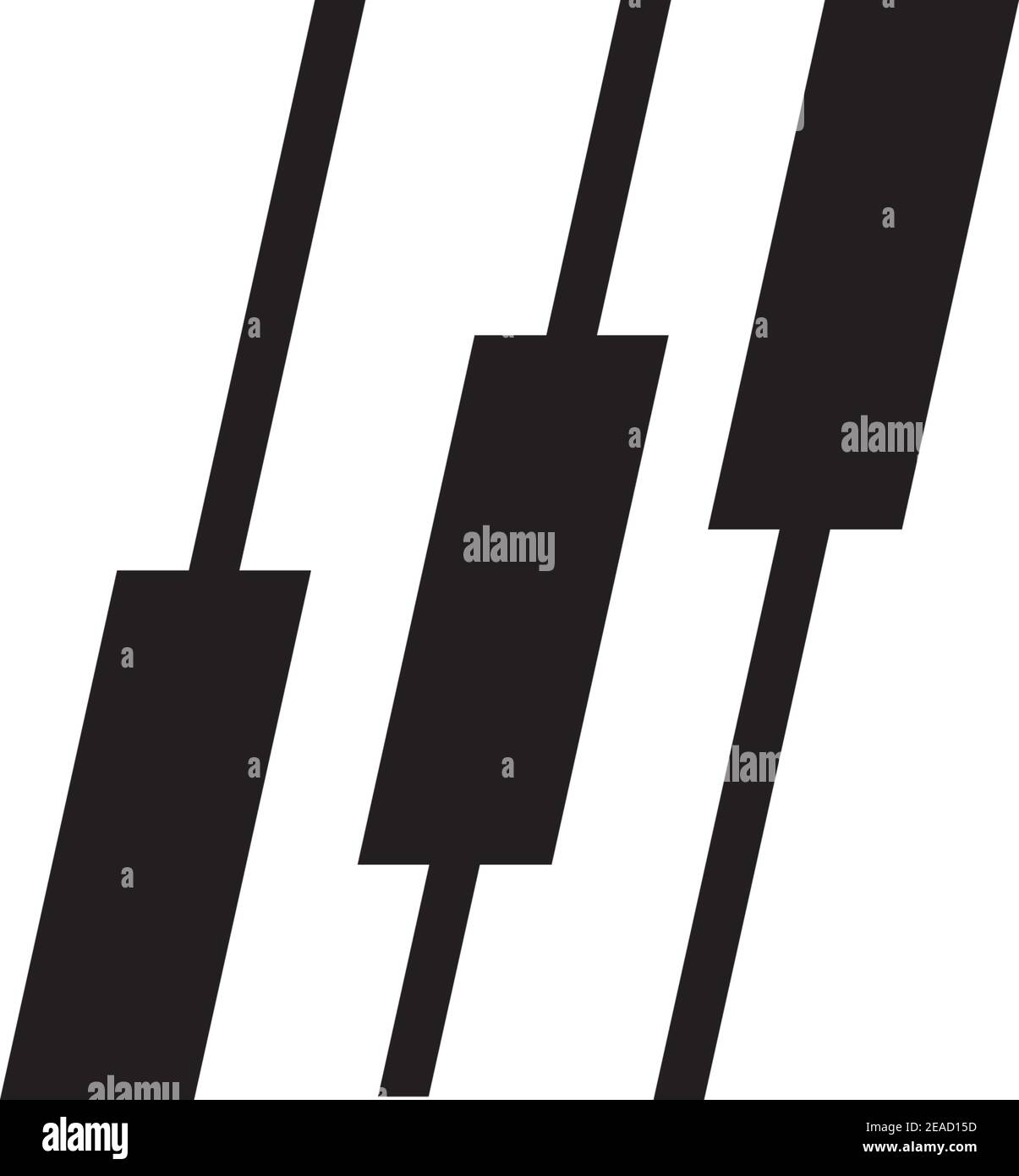 Piano logo icon design vector illustration template Stock Vector