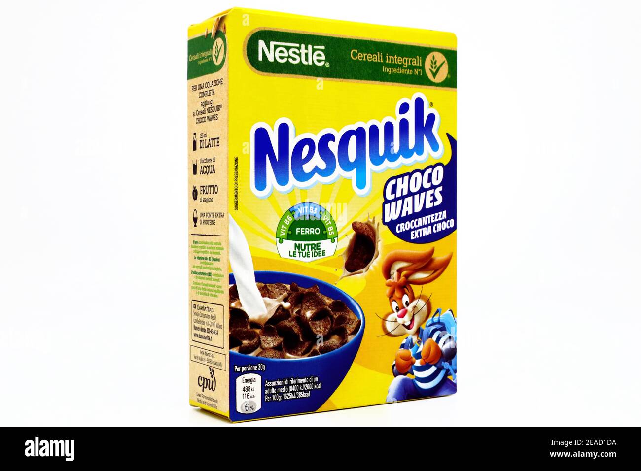 NESQUIK Nestlé Cereals box Stock Photo Alamy