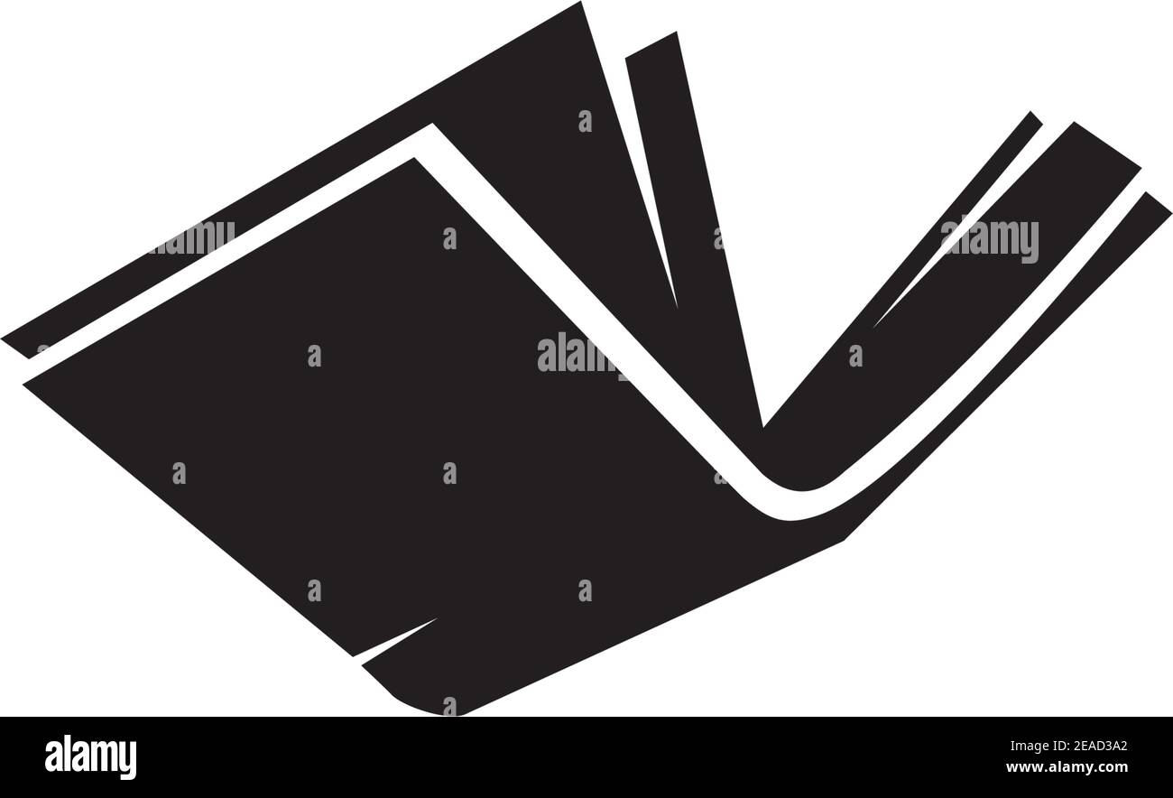 Book logo icon design vector illustration template Stock Vector