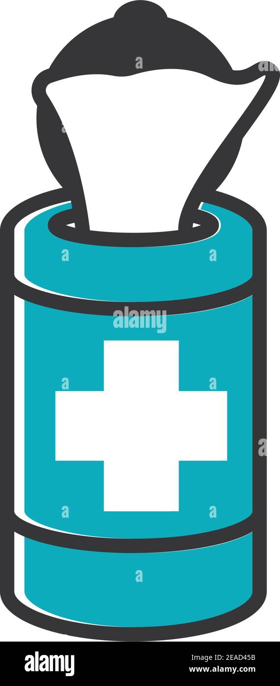 Medical tissue icon design template vector isolated illustration Stock ...