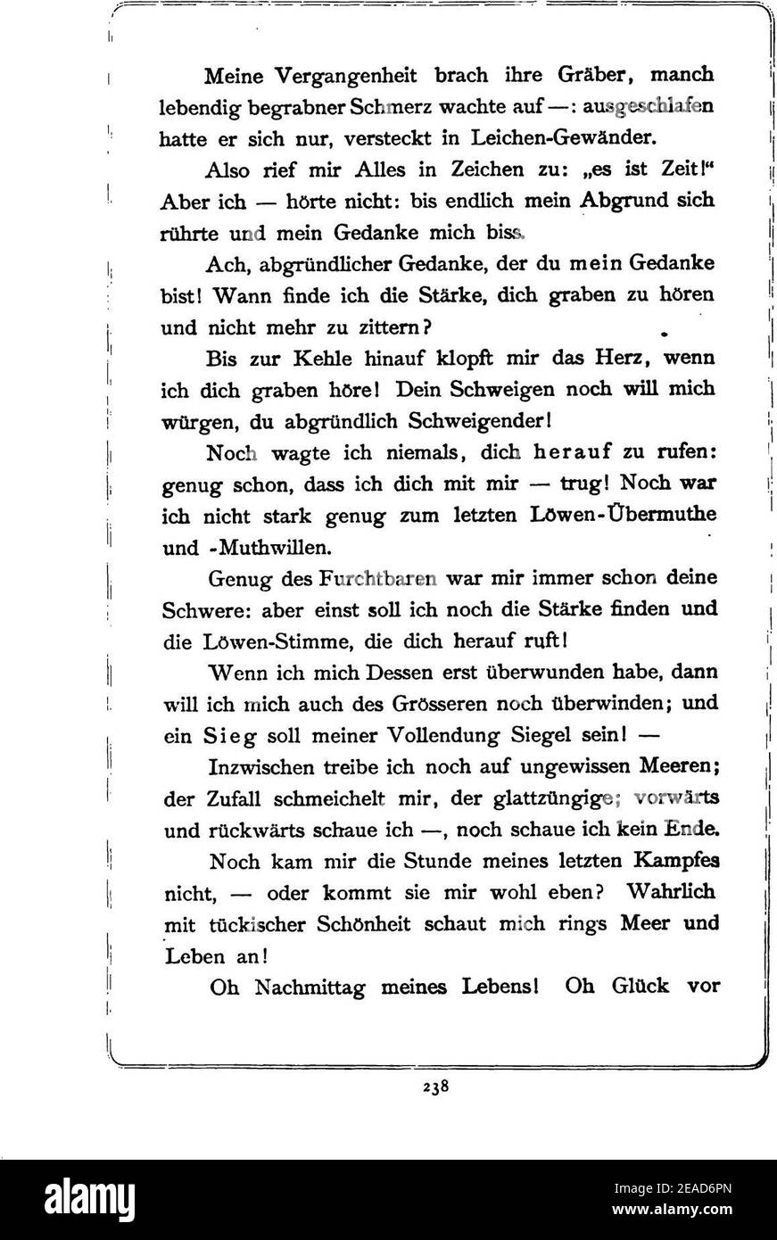 Nietzsche Zarathustra, 252 Stock Photo Alamy