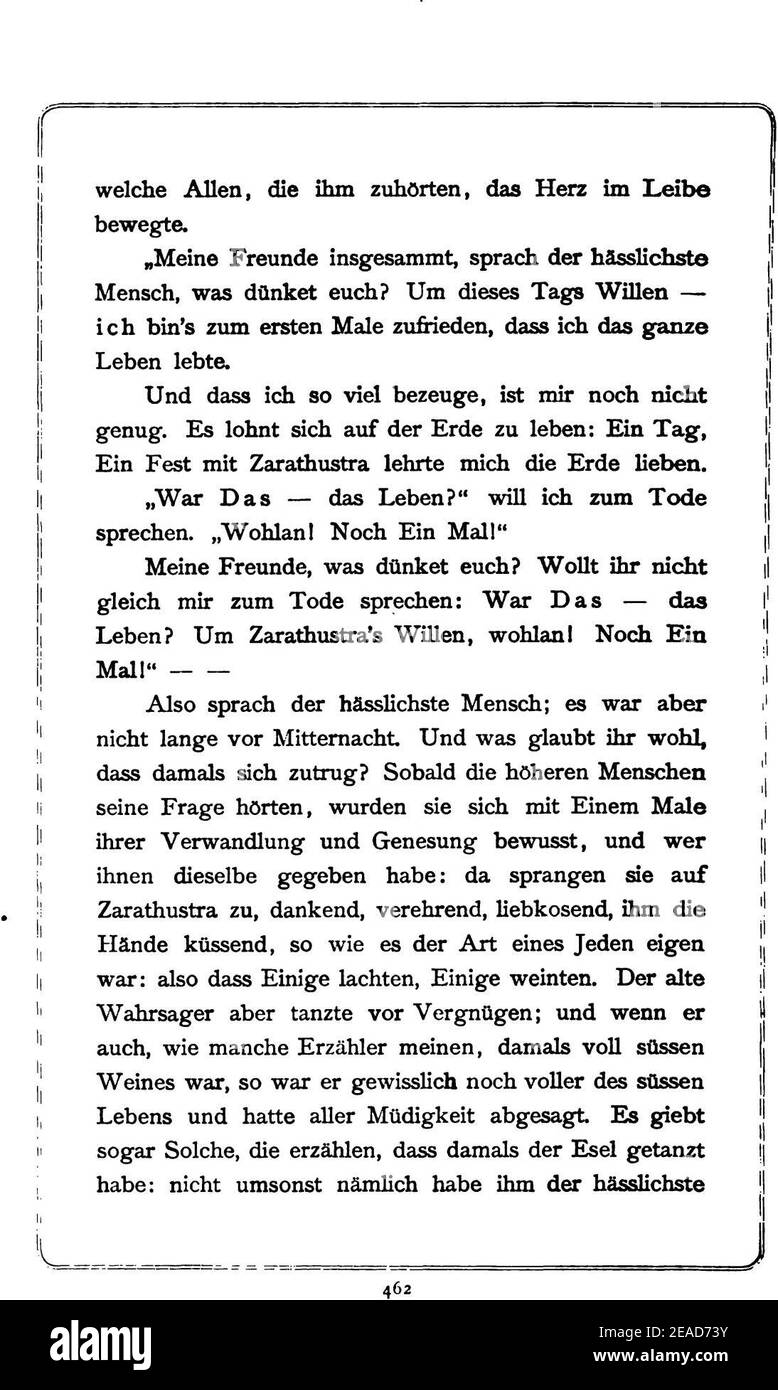 Nietzsche Zarathustra, 476 Stock Photo Alamy