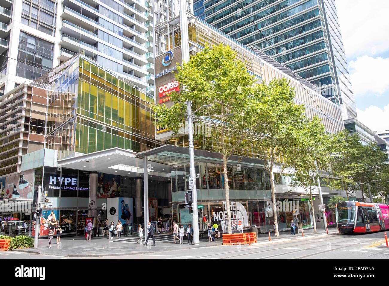 World Square Sydney Shopping And Offices Complex In George Street Sydney City Centre Nsaw Australia Stock Photo Alamy