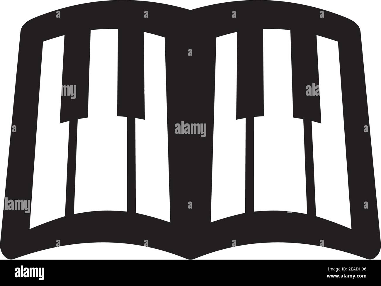 Piano logo icon design inspiration vector template Stock Vector Image ...