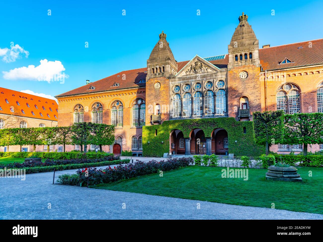 Jewish museum at Christiansborg palace in Copenhagen, Denmark Stock Photo