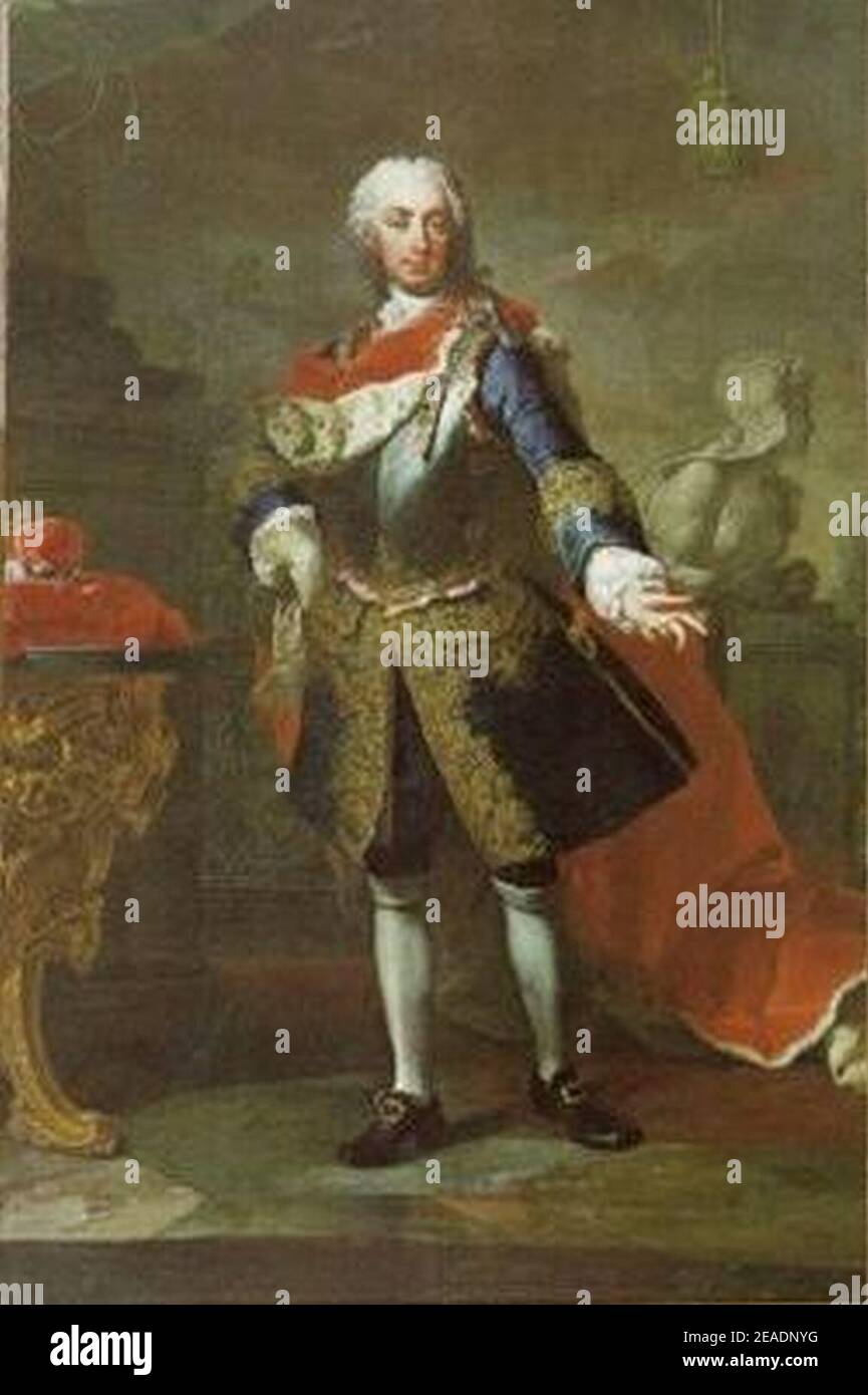 Nikolaus I Esterhazy official portrait Stock Photo Alamy