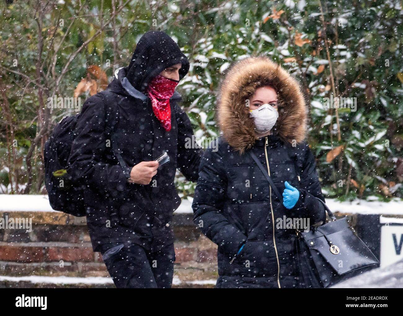 Wrapped up warm in a fur collar 9.2.21 Freezing cold weather and
