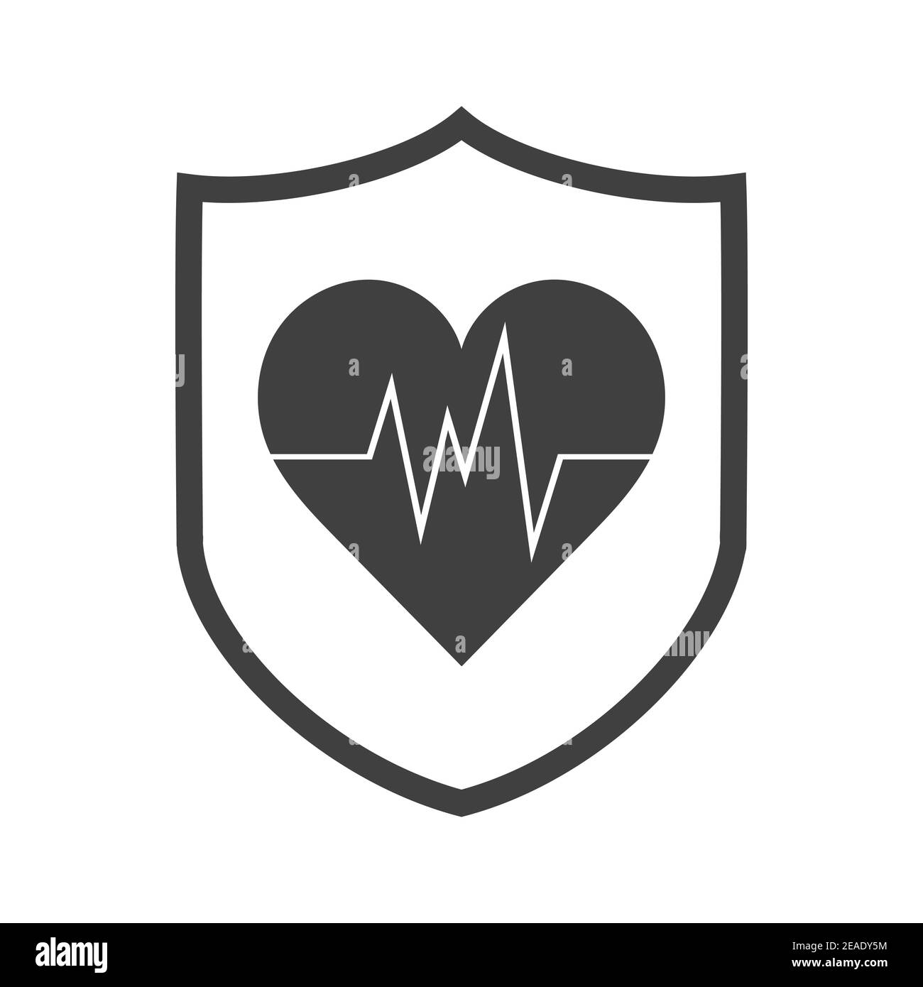 heartbeat Icon Vector Illustration Logo Template. EPS10 Stock Vector ...