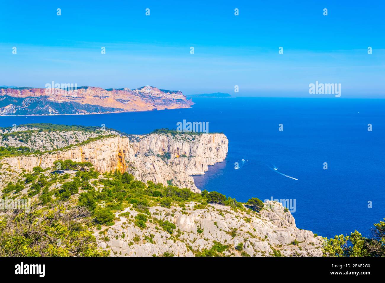 Les Calanques national park in France Stock Photo - Alamy