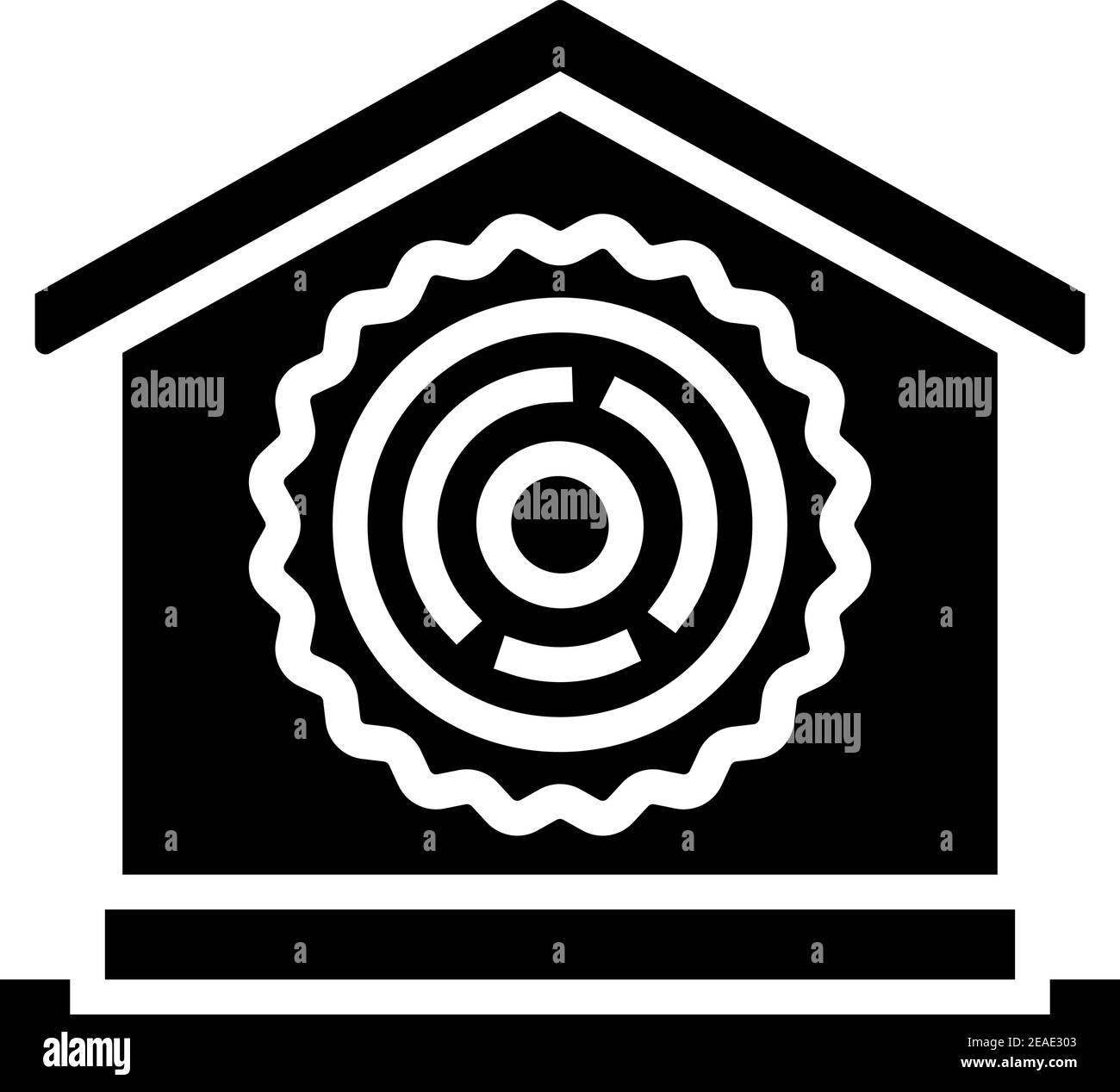 natural material for building glyph icon vector illustration Stock ...