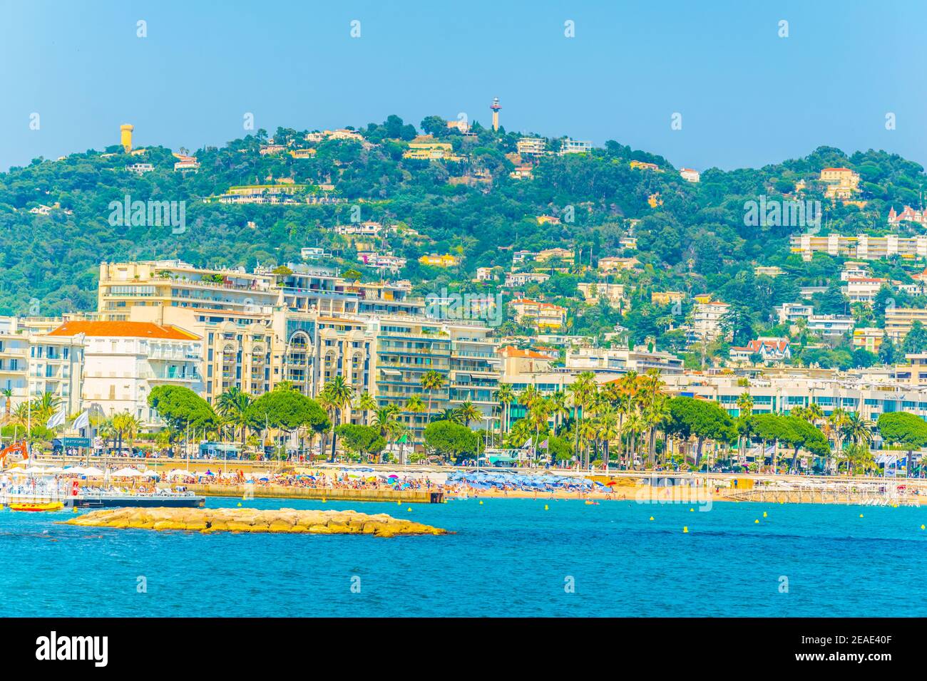 Seaside of cannes, France Stock Photo - Alamy