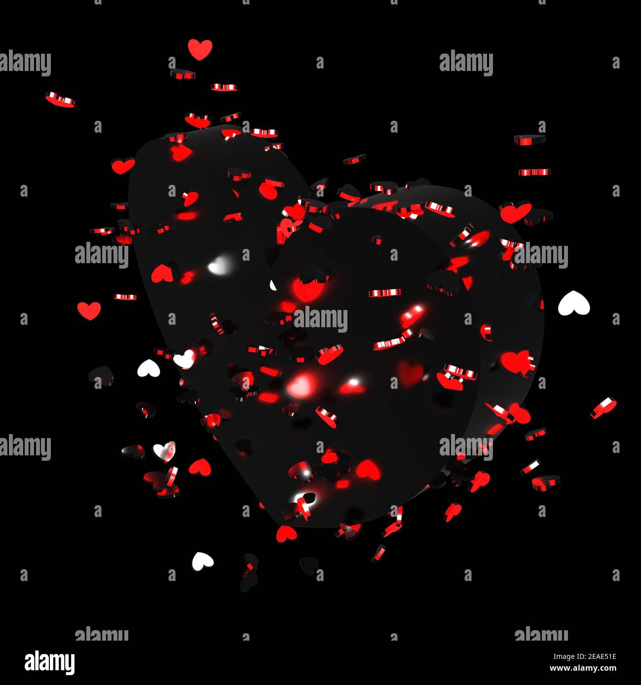 Beautiful Collection Of Black Background Red Heart Wallpaper Images And  Videos