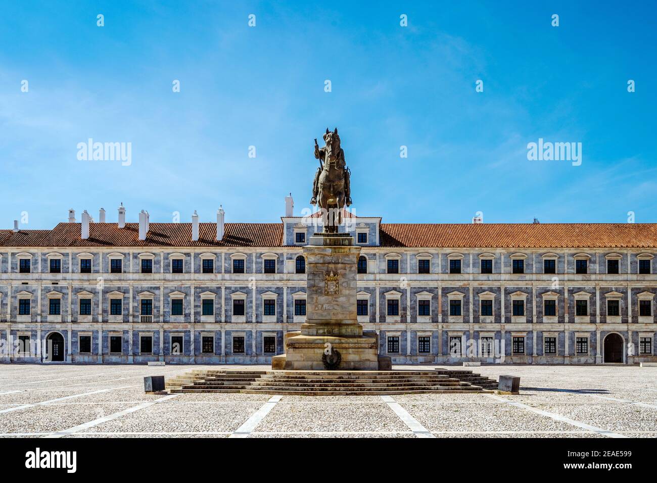 Historic Ducal Palace of Vila Vicosa, Alentejo, Portugal Stock Photo
