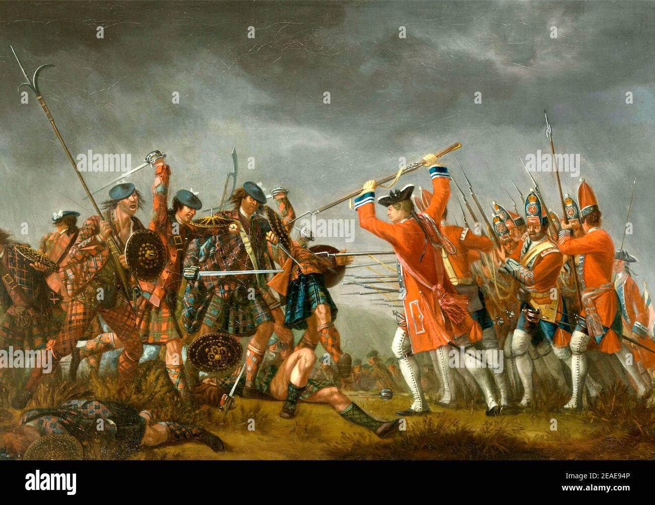 Culloden David Morier Hi res Stock Photography And Images Alamy